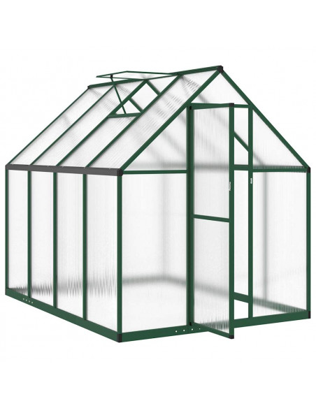 Telaio Serra con Base Verde 224x169x195 cm in Alluminio