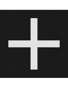 Telo da Salto Nero per Trampolino Rotondo di 15 Piedi/4,57 m