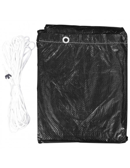 Telo di Copertura per Dondolo 6 Occhielli 185x117x170 cm