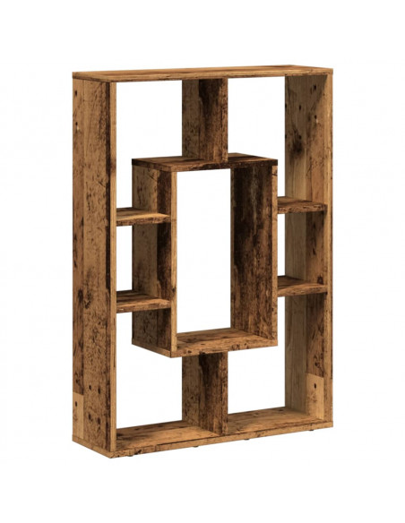Libreria Legno Antico 63x20x90 cm in Truciolato
