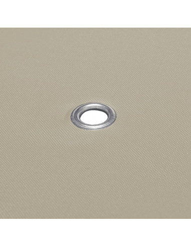 Telo di Ricambio per Gazebo 310g/m² Beige 3x3m