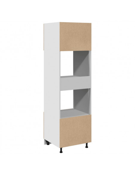 Mobile per Microonde Rovere Sonoma 60x57x207 cm Multistrato
