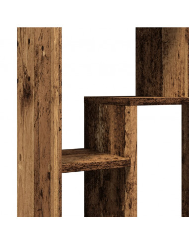 Libreria Legno Antico 63x20x90 cm in Truciolato