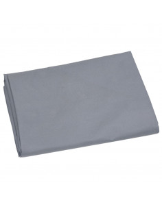 Telo per Carrello da Giardino Grigio Scuro 81x41x21 cm Tessuto