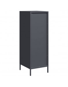 Credenza Antracite 39x35x103,5 cm Acciaio 2