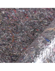 Telo Protettivo per Pittori Antiscivolo 2 pz 50m 180g/m² Grigio