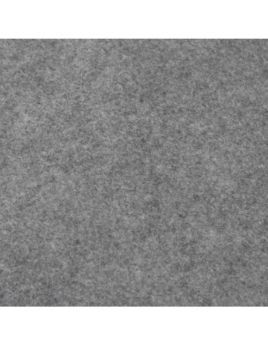 Telo Sotto Piscina Grigio Chiaro Ø458 cm Geotessile Poliestere