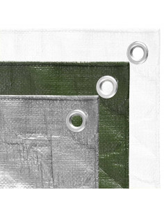 Telone 180 g/m² 4x5 m Grigio HDPE