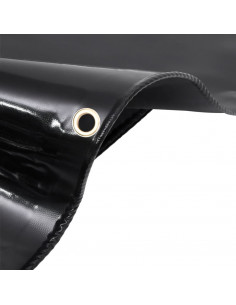 Telone 650 g/m² 1,5x20 m Nero