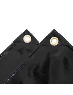 Telone 650 g/m² 2x3 m Nero