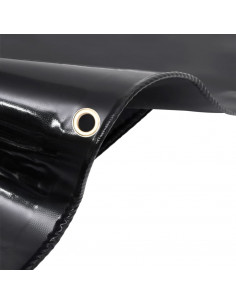 Telone 650 g/m² 4x5 m Nero