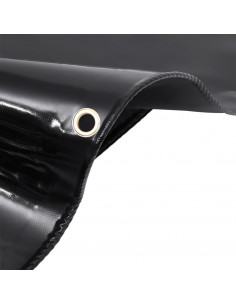 Telone 650 g/m² 4x7 m Nero