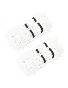 Reti da Fieno 2 pz Quadrati Bianchi 75x75 cm PP 2