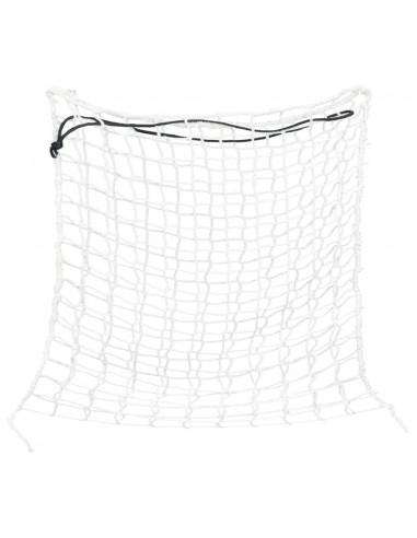 Reti da Fieno 2 pz Quadrati Bianchi 75x75 cm PP