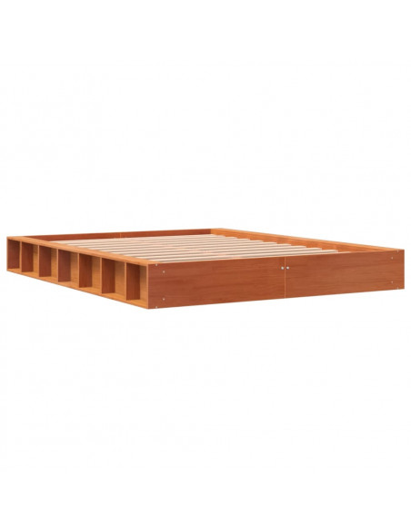 Giroletto Marrone Cera 120x190 cm in Legno Massello di Pino