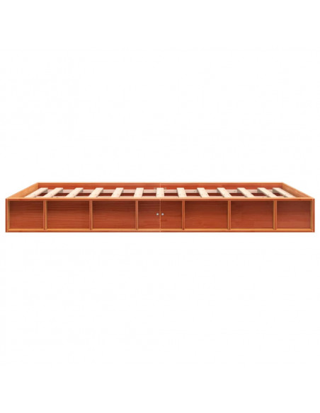 Giroletto Marrone Cera 120x190 cm in Legno Massello di Pino