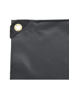 Telone Nero 1x2,5 m 650 g/m²