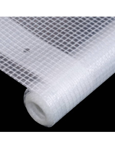 Teloni Leno 2 pz 260 g/m² 4x6 m Bianchi