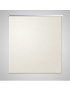 Tenda a Rullo Oscurante 160 x 175 cm Bianco Avorio
