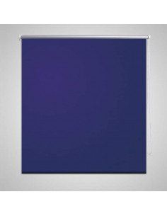 Tenda a Rullo Oscurante 160 x 175 cm Blu Marino