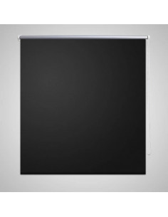 Tenda a rullo oscurante 40 x 100 cm Nero