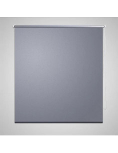 Tenda a rullo oscurante 60 x 120 cm Grigio