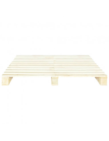 Giroletto in Pallet di Legno Massello di Pino 200x200 cm