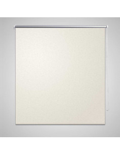Tenda a Rullo Oscurante 80 x 175 cm Bianco Avorio