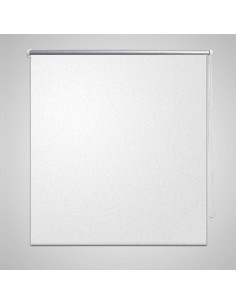 Tenda a rullo oscurante buio totale 100 x 175 cm bianca