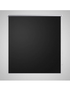 Tenda a rullo oscurante buio totale 100 x 230 cm nera