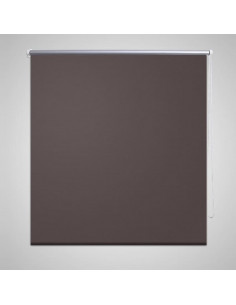 Tenda a rullo oscurante buio totale 80 x 230 cm caffè