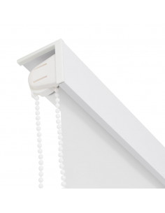 Tenda a Rullo per Doccia 120x240 cm Bianco