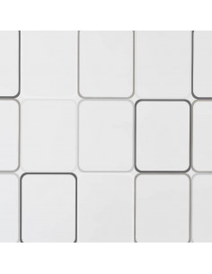 Tenda a Rullo per Doccia 140x240 cm Quadrati