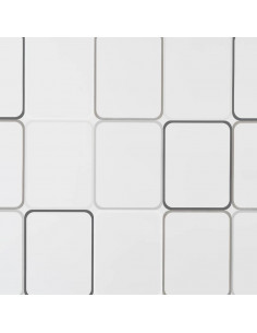 Tenda a Rullo per Doccia 160x240 cm Quadrati