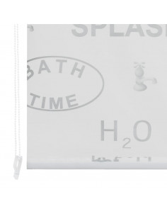 Tenda a Rullo per Doccia 160x240 cm Schizzi