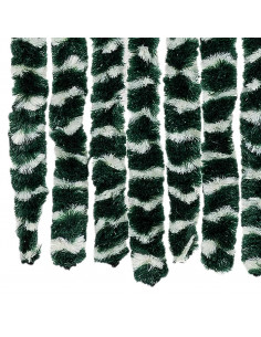 Tenda Antimosche Verde e Bianca 118x220 cm in Ciniglia