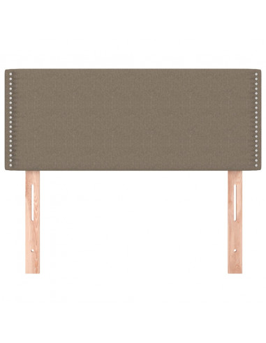 Testiera Tortora 90x5x78/88 cm in Tessuto