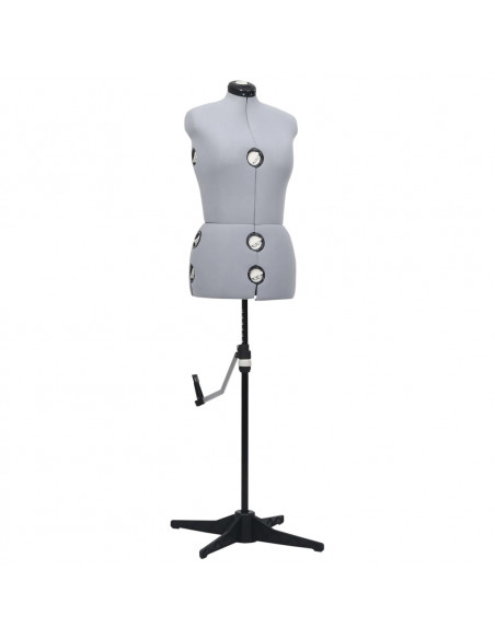 Manichino Femminile Regolabile Grigio Taglia M 40-46