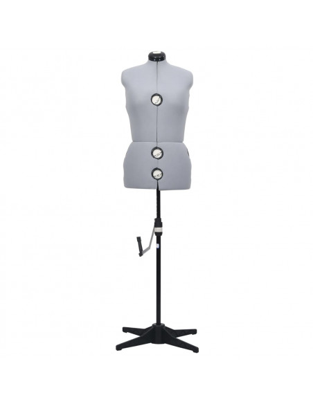 Manichino Femminile Regolabile Grigio Taglia M 40-46