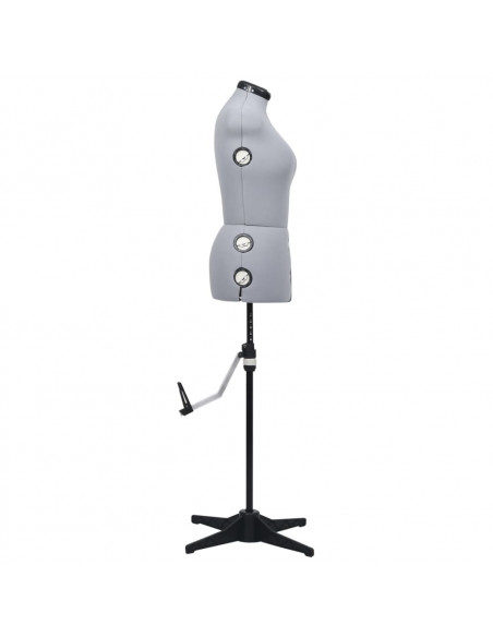 Manichino Femminile Regolabile Grigio Taglia M 40-46