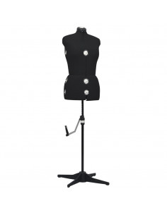 Manichino Femminile Regolabile Nero Taglia M 40-46 2