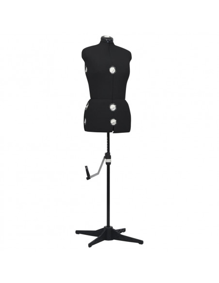 Manichino Femminile Regolabile Nero Taglia M 40-46