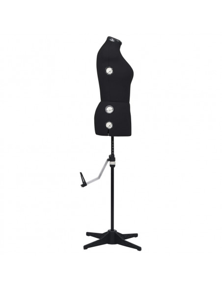 Manichino Femminile Regolabile Nero Taglia M 40-46
