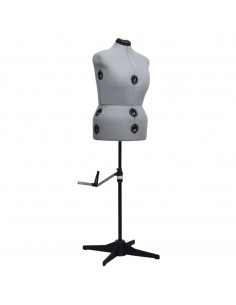 Manichino Femminile Regolabile Grigio Taglia L 44-50 2