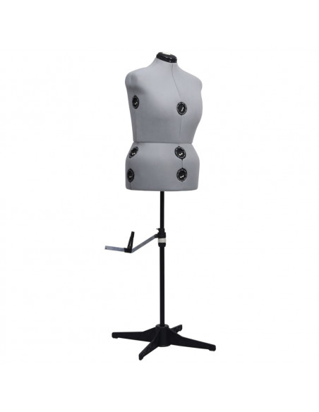 Manichino Femminile Regolabile Grigio Taglia L 44-50