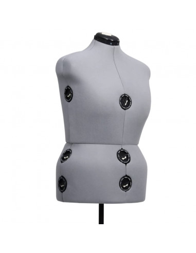 Manichino Femminile Regolabile Grigio Taglia L 44-50