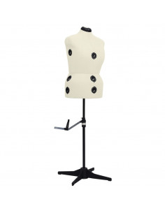 Manichino Femminile Regolabile Crema Taglia L 44-50 2