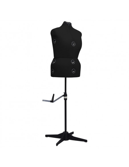Manichino Femminile Regolabile Nero Taglia L 44-50