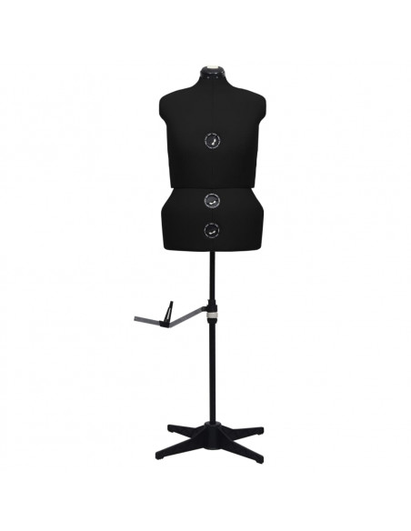 Manichino Femminile Regolabile Nero Taglia L 44-50