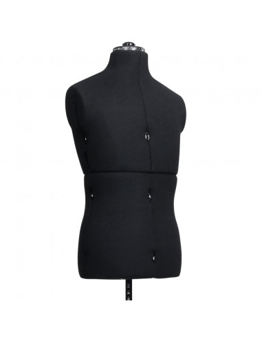 Manichino Maschile Regolabile Nero Taglia 37-45